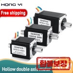 28HK34/40/50 중공 이중 축 스테퍼 모터 NEMA11 4.0v 1.0A 고토크를 갖춘 2상 하이브리드 소형 모터 : 은평상사