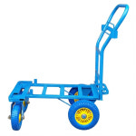 밀바 업소용핸들카 산업용핸드카 구르마 운반구 운반카 튼튼한발포바퀴 핸드카트 손수레바퀴 : 더도매샵