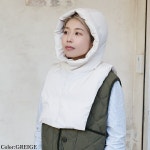 오르치발 오리털 바라클라바 덕다운 온니 후드 넥 워머 OR-H0236SRL 그레이지 F : 츄스글로벌