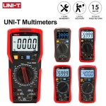 UNI T 멀티미터 디지털 UT89XD UT89X UT890C UT890D UT123 UT123D UT105 가용 멀티미터 전기 테스터 멀티 미터 UT123 : 백억부자컴퍼니