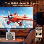 Magcubic 오토 포커스 안드로이드14 900ANSI 4K 프로젝터 네이티브 1080P HY350Max 와이파이6 BT5.4 16G 올위너 H726 휴대용 야외용...