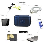 하드 GPS 케이스 5인치 보호 파우치 보관 가방 운반 드라이브 가민 52 53 51 55 주모 XT 396 LMT-S dezl 580 Nuvi 2589 : Darius003