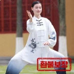 성인 태극권 유니폼 실크-헴프 우슈 쿵푸 수트 전통 중국 의류 남녀 무술 윙춘 탕 수트 : 스윅픽잇몰