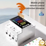 3상 4선식 투야 WiFi 전력량계 과전압 보호 계전기 스위치 회로 차단기 에너지 kWh 미터 스마트 라이프 : 트레이드셀70