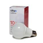 씨티 오 엘이디 전구 벌브 LED 전구 씨티 10W, 전구색, 1개 : 한신전기