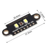 STM32 개발 보드용 기능이 있는 인식 모듈 RGB 필터 컬러 IR TCS3472 센서 1 PCS : 디엠로지스파이브