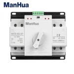 ManHua HATS-63/2P 63A 230VAC ATS 이중 전원 자동 전환 스위치 CB 유형 스위치 : 더블유에이상사
