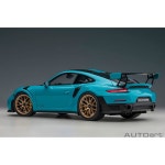 오토아트 포르쉐 911 (991.2) GT2 RS 바이사흐 패키지 마이애미 블루, 카본 스트라이프 1/18 모델 차량 : 픽입랩