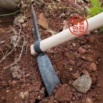 망간 강철 단조 농업 호스 야외 쟁기 다기능 곡괭이 굴착 정원 손 도구 : 다운 상사