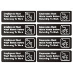 플라스틱 기호가 모텔, 합니다. 사용해야 (8팩) 표지판, 화장실에 인치 공중 아크릴 x 9 호텔, 3 레스토랑, 자가 있는 합니다 : 라잇온스토어