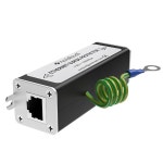 기가비트, 20K PoE++ 라이트닝 어트랙터, 변압기/ 배출 튜브/마운팅 플랜지를 사용한 RJ45 서셉터 네트워크 보호, 1Pack : 포트비아하우스