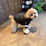 프렌치불독옷 도그페이스 패딩조끼 덕다운 슈나우저 중형견옷 강아지겨울옷 TO-00046 : 토토스토리몰