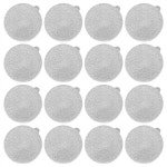 리캡 100Pcs 접착 알루미늄 호일 뚜껑 씰 스티커 채우기 일회용 빈 커피 포드 호환   커버 37Mm : 드이사