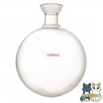 구형 조인트 유리 플라스크 35/20 볼 소켓 회전식 증기 기 1000ml S35 1L : 쿠쿠스토어0