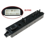 현대 호환 Elantra 11-16 Sonata 용 휴대용  앞 좌측 운전자 측 파워 시트 조정 제어 스위치 버튼 88540-3X100RY : 드보키