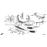 OEM 5253500000000000 71190-THA-H01 71140-TXE-H01 71140-T6L-H01 71140-T5H-H50 74401-02080 1123386 G00 : 최고의최하