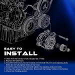 11532 포드 F-150 5.0 5.0 2011년식 2012년식 2013년식 신형 얼터네이터, 104210-6270 104210-6660용 자동차 대체 얼터네이터... 