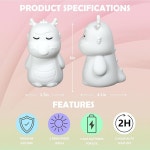 마음챙김과 스트레스 해소를 위한 호흡 용 가이드 시각 조명 | 포커스 명상 기기 및 진정 밤 모든 연령대, 가정 학교 사용에 이상적입니다 (용)... 