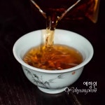 [다도 다기] 예향원 경덕진 전통가마 분채 수회 압수배 찻잔 95ml C-5814 : 예향원