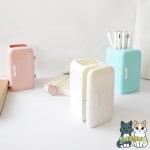 냉장고 펜 연필꽂이 크리에이티브 미니 냄비 책상 깔끔한 컨테이너 케이스 지우개 정리함 F7527 : 쿠쿠스토어24