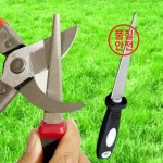 돌1개와 새 2마리가 있는 다이아몬드 양면 및 곡선 디자인 잡기 쉬운 손잡이 : 효문유통