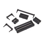 2.0mm 피치 FC IDC, 6, 8, 10, 12, 14, 20, 22, 24, 30, 34, 40, 44, 50, 60 핀, 개 암 헤더 소켓 커넥터, 플랫 케이블용 : 칸토몰