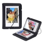 커버 41 포켓 필름, evo 28 99 앨범북(블랙, 11 인스턴트 12 앨범, 인스탁스 인치 후지필름 폴라로이드 카메라 사진 1팩) 2.15x3.4 wogozan... 