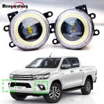 2X30W H11 자동차 앞 천사 눈 LED 안개등 DRL 일광 Toyota Hilux Revo Rocco 픽업 SR5 2015 : 트레이드셀73