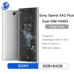소니 엑스페리아 XA2 플러스 듀얼 H4493, 오리지널 GSM 듀얼 심, 4G LTE, 안드로이드 옥타코어 RAM, 6GB ROM, 64GB, 6.0 인치, 23MP, NFC... 