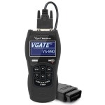 Vgate VS890 OBD2 스캐너 ISO15031 SAE J1979 지원 코드 리더 진단 도구 실시간 데이터 읽기  결함 삭제 기능 포함 : 크로맥