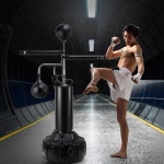 스탠딩 샌드백 팽창식 복싱 펀칭 체육관 복서 훈련 성인 더블 스틱 트레이닝 타겟 : 우미네가게