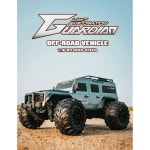 rcxperts HSR G2201-A RC 크롤러 지프, 1/16 4WD 2.4G 오프로드 전체 비례 원격 제어 트럭 록 조명, 취미 장난감 - 그린 Brown... 