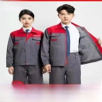 긴소매 작업복 세트 주유소 남성용 사계절 착용 가능 내구성 보호복 로고 인쇄 : 나래글로벌서비스