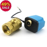 1/2인치 DN15 상시 닫힘/개방 모터 구동 볼 밸브 110VAC 2선식 전자식 솔레노이드 : 나래국제무역