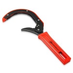 Powerbuilt 범용 자동 사이즈 오일 필터 렌치 - 7cm(2-3 /4인치)에서 9.5cm(3-3 /4인치) 필터에 적합, 스프링 장착 조, 스틸 구조, 편안함과... 