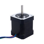 STEPPERERONLINE Nema 17 스테퍼 모터 60Ncm 바이폴라 1 8deg 2 5A 42x42x48mm DIY CNC 3D 프린터용 4선 : 더블제이스피드