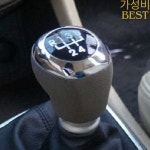 자동 변속기 기어 시프트 노브 레버 스틱 핸드 베르나 2011 : 발업질럿