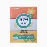깨끗한나라 미용티슈 퓨어터치 각티슈 180매 6개 : 티슈플러스