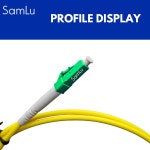 케이블 광섬유 SC 0MM 와이어 1M G657A1 APC에서 LC APC로 LSZH SCAPC LCAPC 1m : 스파크라인1