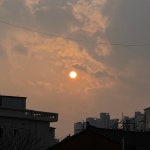 하늘사진 노을포토 해 포스터 [별들이 잠든 정원] : 별들이 잠든 정원