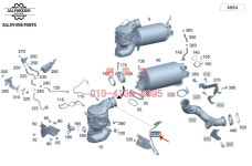 0009058011 녹스센서 BENZ W205 W213 Vitesco 제품 000905801187 000905801164 : 원파츠