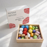 [실버 인지놀이.보드게임 1급지도사 추천]  어르신 효도 치매예방 밸런스 원목돌쌓기블럭 38 PCS 선물포장 : 아이스타몰