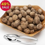 1pc 아연 합금 호두 까기 인형 Sheller 너트 크래커 빠른 아몬드 피칸 주방 가제 도구 액세서리 : 나래이노블