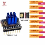 BIGTR TECH TMC2209 V1 V1 UART 부품 3D 모터 프린터 미니 SKR TMC2208 DIY 1PC : 트레조몰