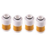 Yamaha Mercury 용 4Pcs 연료 필터 50 60 75 90 115 hp 4 스트로크 아웃 보드 68V-24563-00-00 881540 18-7979 600-295 9 : 칸토몰