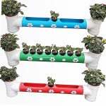 수직 농장 수경재배 발코니 식물 재배기 3단 플랜트타워 상추 : 세진블루