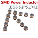 SMD 파워 인덕터 CD54 1R0 1R5 2R2 3R3 4R7 6R8 1 5 2 3 4 7 6 8 10 15 22 33 47 68 101 221 471UH 102 222 471 : 이구유통