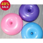 요가 볼 65Cm Pvc 폭발 방지 운동 공 필라테스 스트레칭 피트니스 안정성 훈련용 펌프 포함 : 나래트레이드