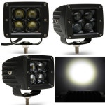 HYNBYZJ 60W 7D 렌즈 LED 자동차 작업 빛 빔 광장 안개등 램프 트럭 오토바이 4x4 엔지니어링 차량 SUV ATV : 트레이드셀73