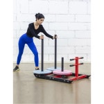 파워 슬레드 장비 루지 허벅지 하체 운동기 짐슬레드 입구지름 WS501 트레이닝 웨이트 파워슬레드 WS501 루지 : 스윗몰샵